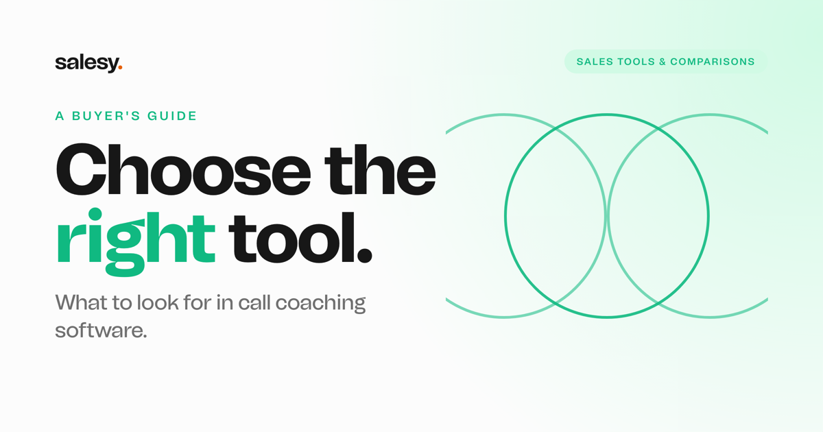 Featured image: How to Choose Sales Call Coaching Software: A Buyer's Guide How to Choose Sales Call Coaching Software: A Buyer's Guide